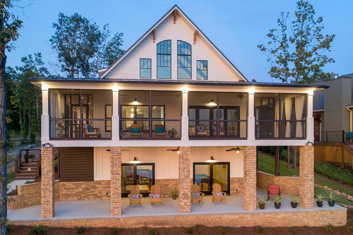 Snowy Owl 54 Loz Builders Snowy Owl 054 - Lake Of The Ozarks Home Builders