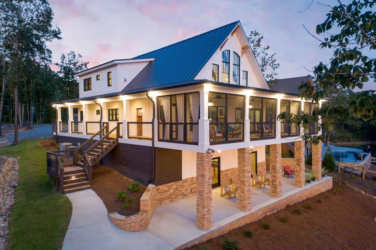 Snowy Owl 53 Loz Builders Snowy Owl 053 - Lake Of The Ozarks Home Builders