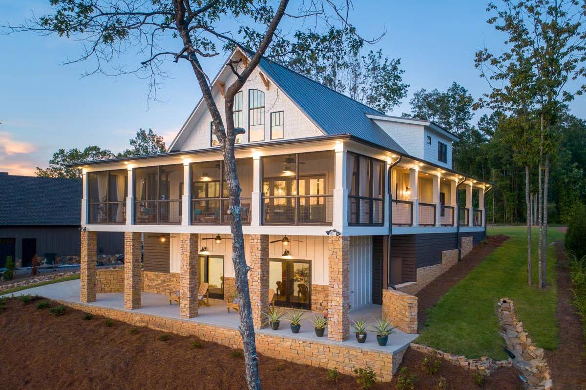Snowy Owl 55 Loz Builders Snowy Owl 055 - Lake Of The Ozarks Home Builders