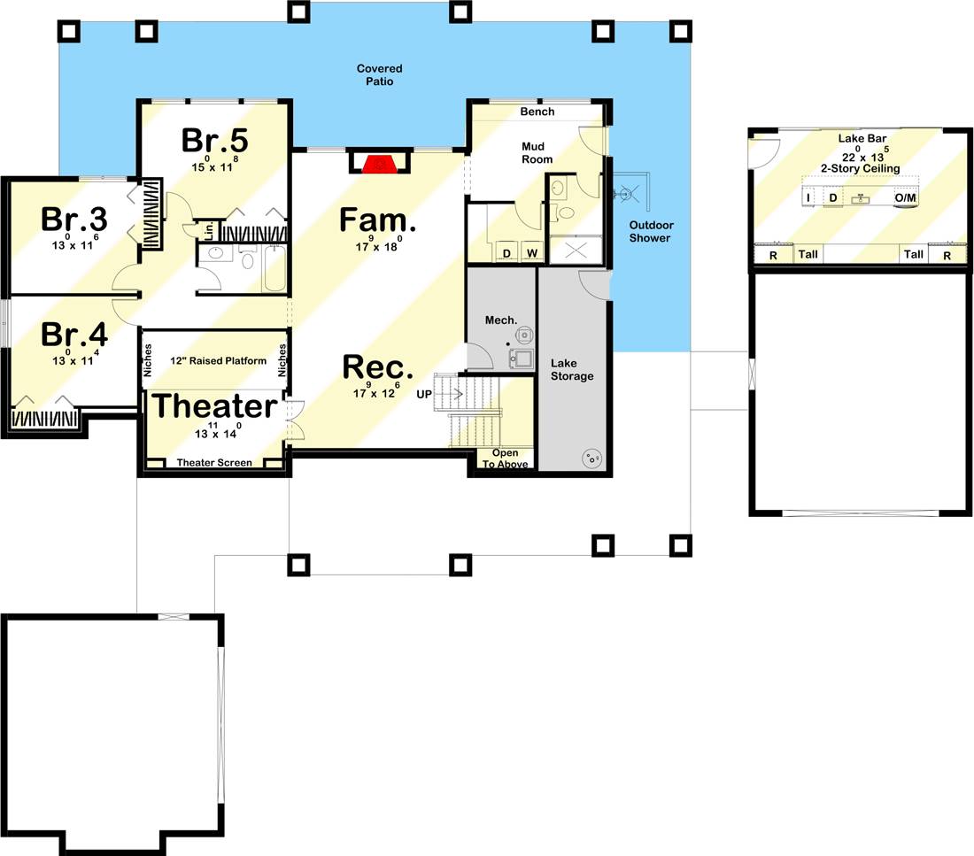 The Craftsman 14 Loz Builders The Craftsman 014 - Lake Of The Ozarks Home Builders