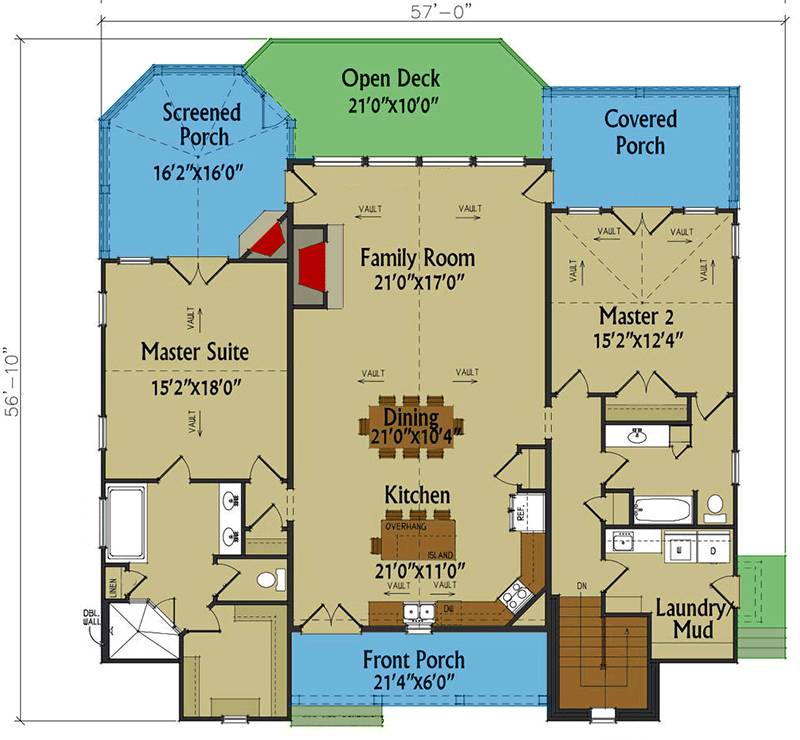 Sun Arrow 42 Loz Builders Sun Arrow 042 - Lake Of The Ozarks Home Builders