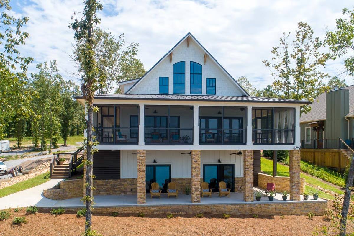 Snowy Owl 66 Loz Builders Snowy Owl 066 - Lake Of The Ozarks Home Builders