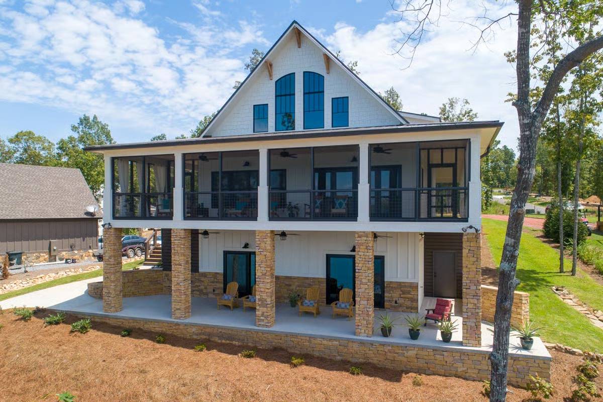 Snowy Owl 67 Loz Builders Snowy Owl 067 - Lake Of The Ozarks Home Builders
