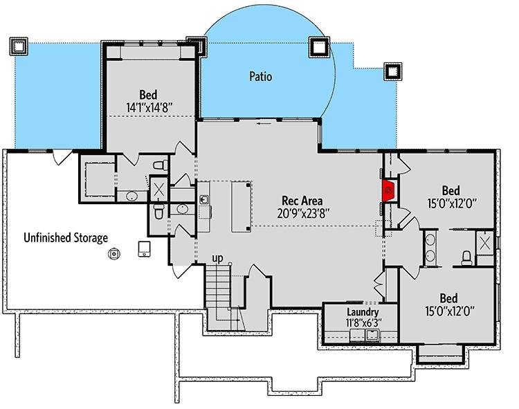 Loz Builders New American 025 - Lake Of The Ozarks Home Builders